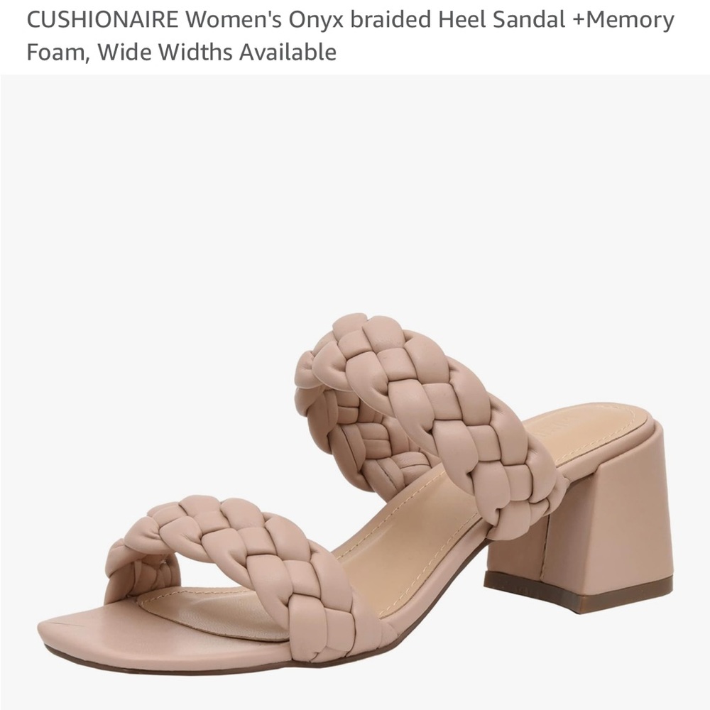 Brown Braided Women's Sandals